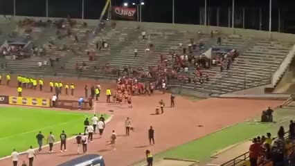 FVF y Liga FutVe a tomar correctivos || ¿Qué fue lo que pasó en el partido Caracas FC vs Deportivo Táchira? || Vandalismo puro || Video