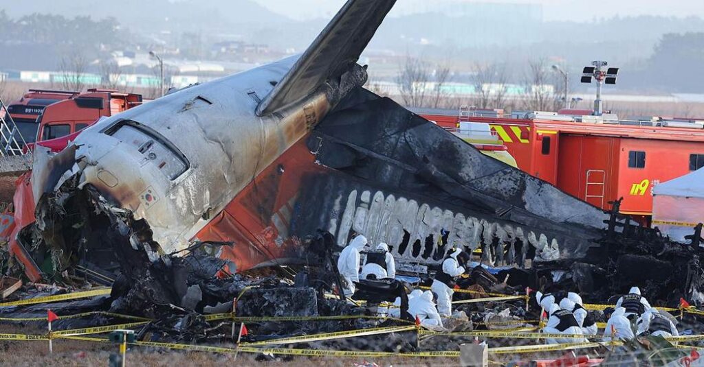 Identifican a mayoría de víctimas del accidente aéreo en Corea del Sur accidente aéreo