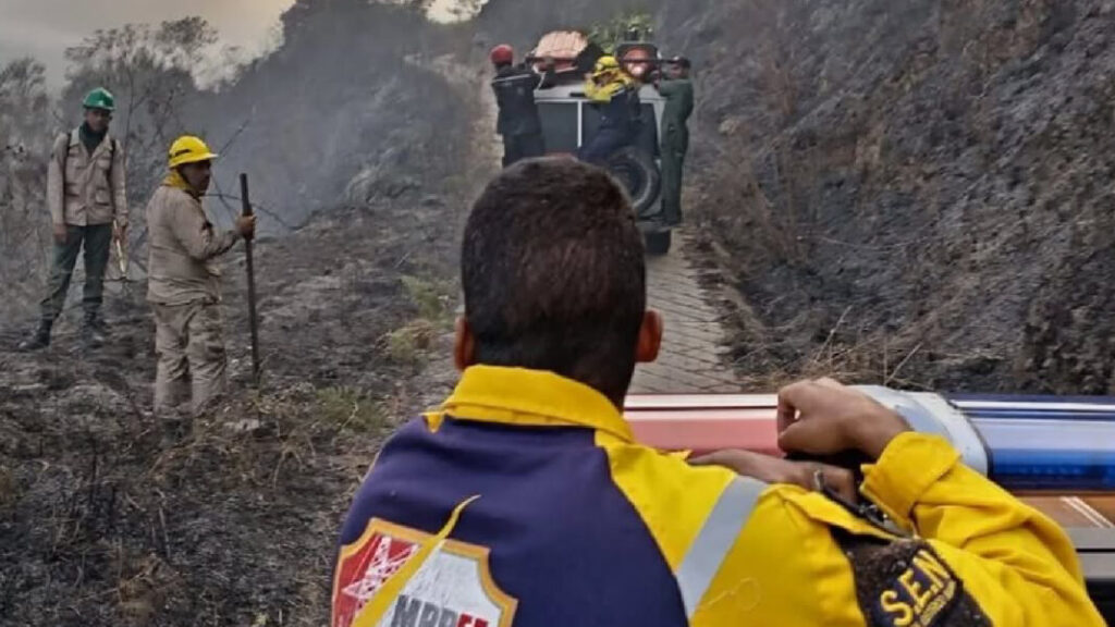 Incendios en Mérida: Corpoelec actúa para proteger el Sistema Eléctrico Incendios Mérida