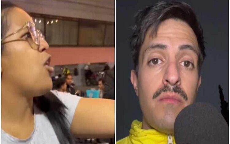 La aprehenden por agredir verbalmente y empujar al influencer argentino «Michelo» en un local de Sabana Grande Michelo