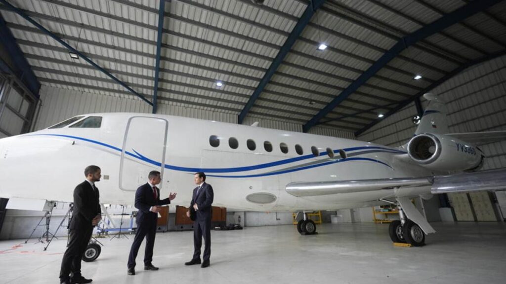 confiscación avión Venezuela