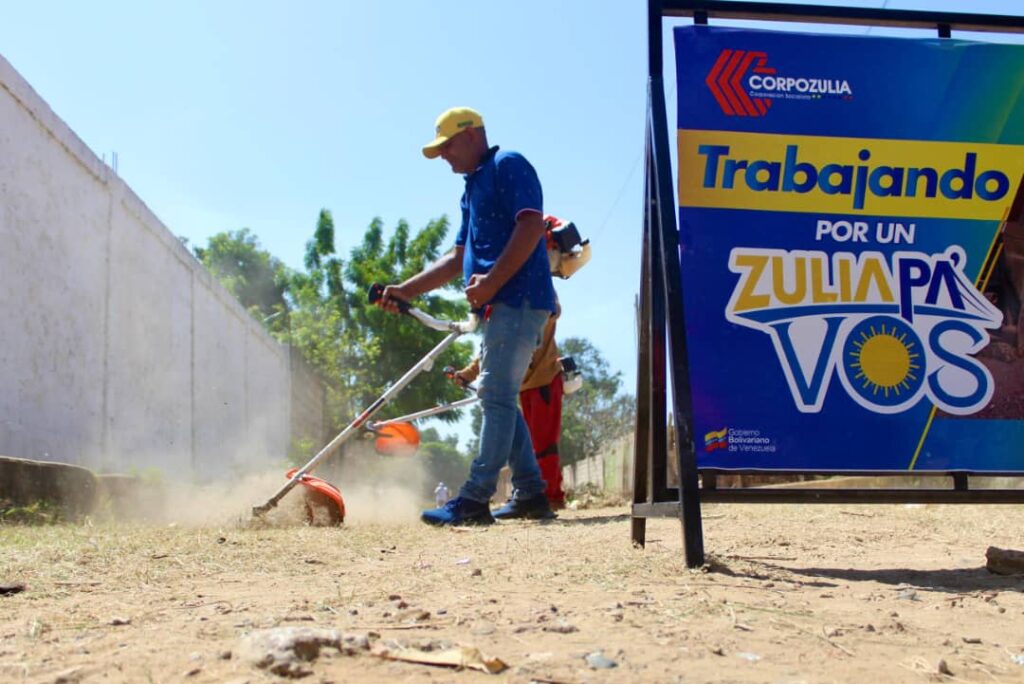 Corpozulia inició plan de limpieza integral en Maracaibo limpieza integral