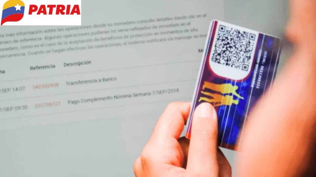 recibir bonos Patria