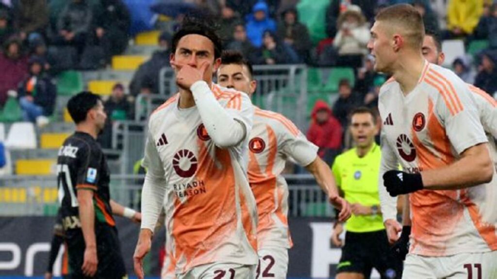 Serie A de Italia | Roma venció por 1-0 a Venezia como visitante Roma Venezia