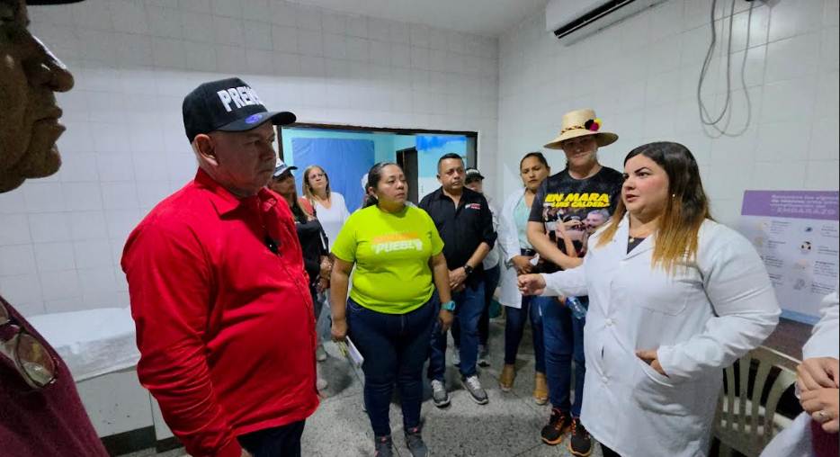 Entregan insumos y medicamentos en la Clínica Popular I de Carrasquero Alcalde Edgar Labarca
