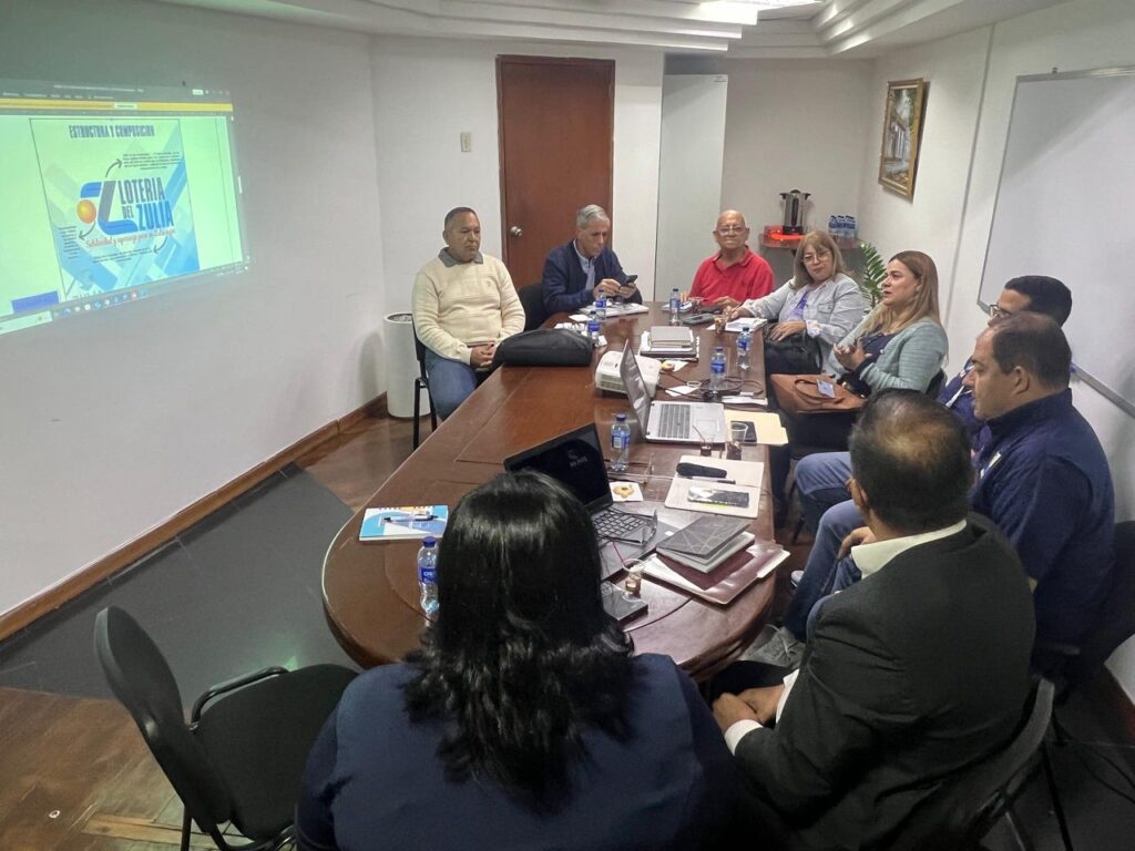 Lotería del Zulia presenta a la Gobernación plan de relanzamiento y modernización tecnológica 2025-2029 Lotería del Zulia