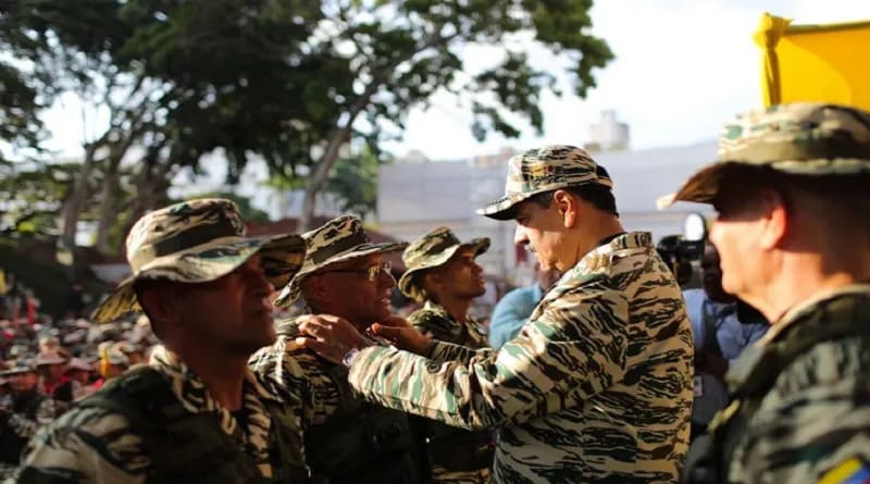Maduro anuncia despliegue de 4,5 millones de milicianos ante “amenazas” de Estados Unidos milicianos