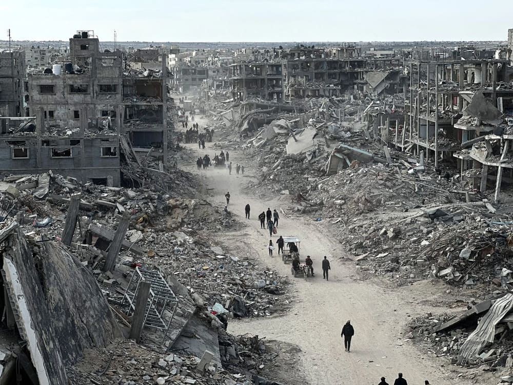 Israel anuncia plan para trasladar civiles al sur de Gaza Gaza