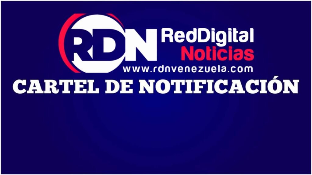 CARTEL DE NOTIFICACION