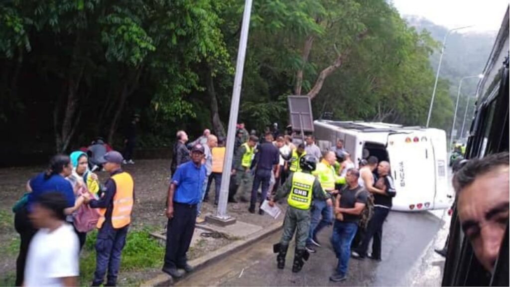 accidente por lluvia intensa