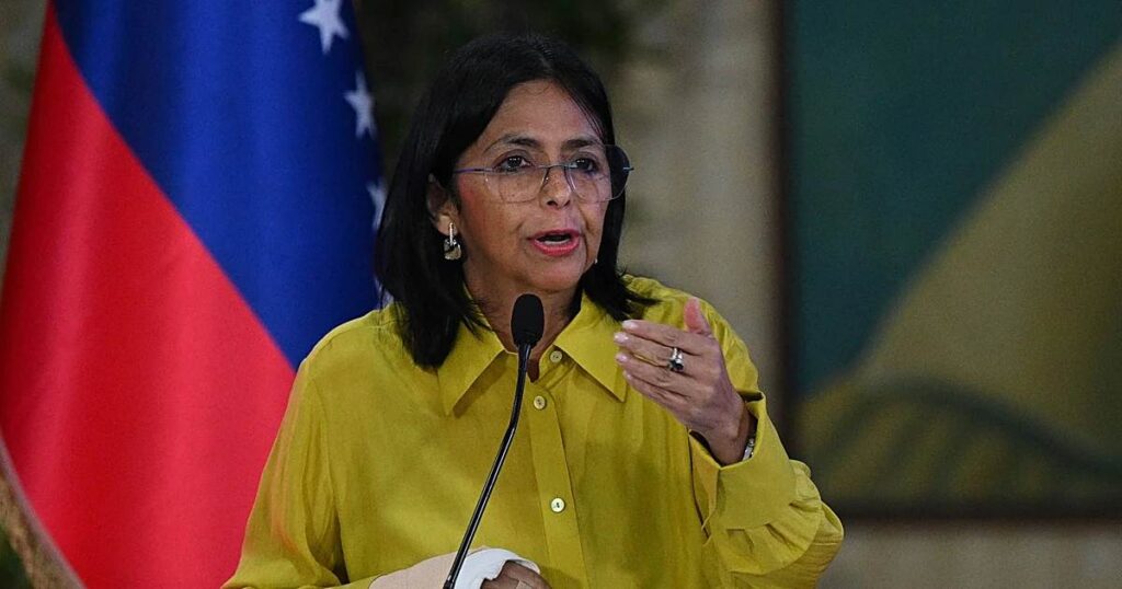 EE.UU. está aislando a Venezuela, afirma Delcy Rodríguez EE.UU. está aislando a Venezuela