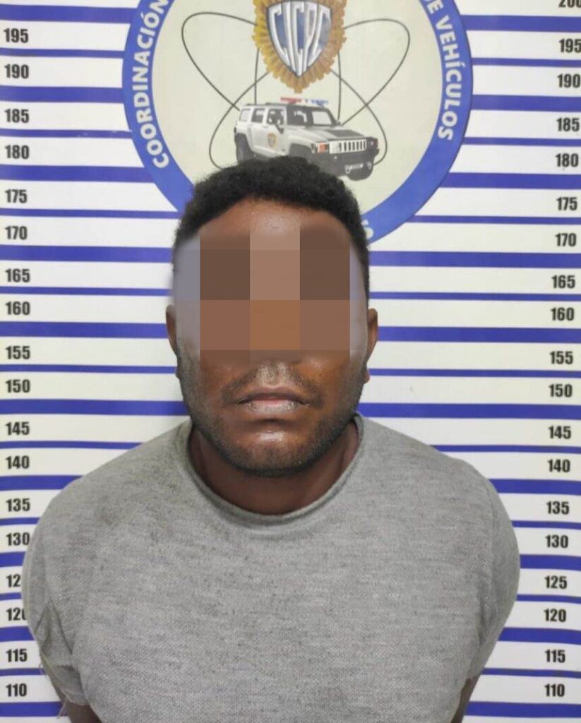 detenido en Guarenas