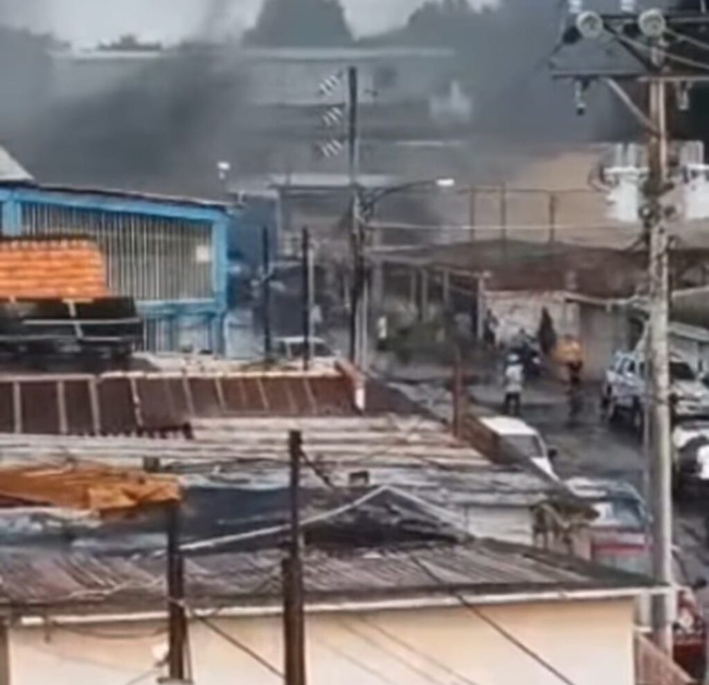 incendio en Maracaibo