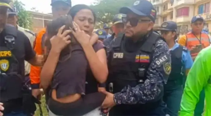 Isabella Córdova aparece sana y salva tras su desaparición en Guarenas seguridad infantil en Guarenas