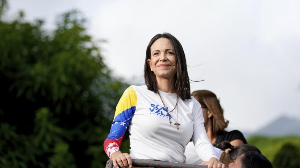 viaje de María Corina Machado