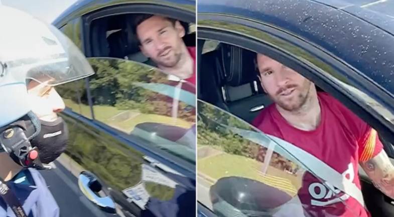 El insólito motivo por el que un influencer arruinó su video con Messi Lionel Messi en TikTok