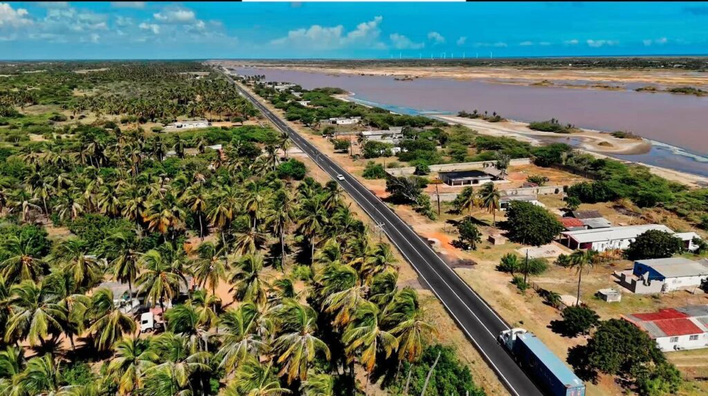 asfaltado Troncal Caribe
