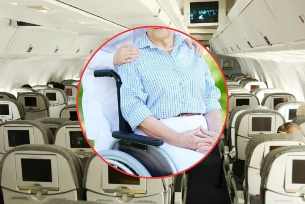 cadáver en avión