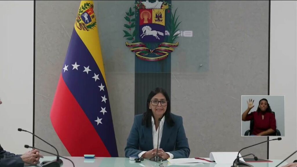 Delcy Rodríguez encabeza Consejo de Ministros en defensa de la paz y la soberanía soberanía nacional Delcy Rodríguez