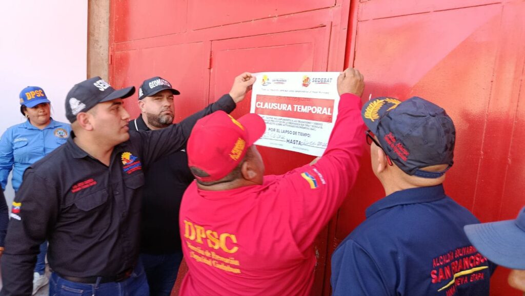 SEDEBAT cierra temporalmente Olímpica Grupo SAR por incumplimiento tributario en San Francisco cierre temporal Olímpica Grupo SAR