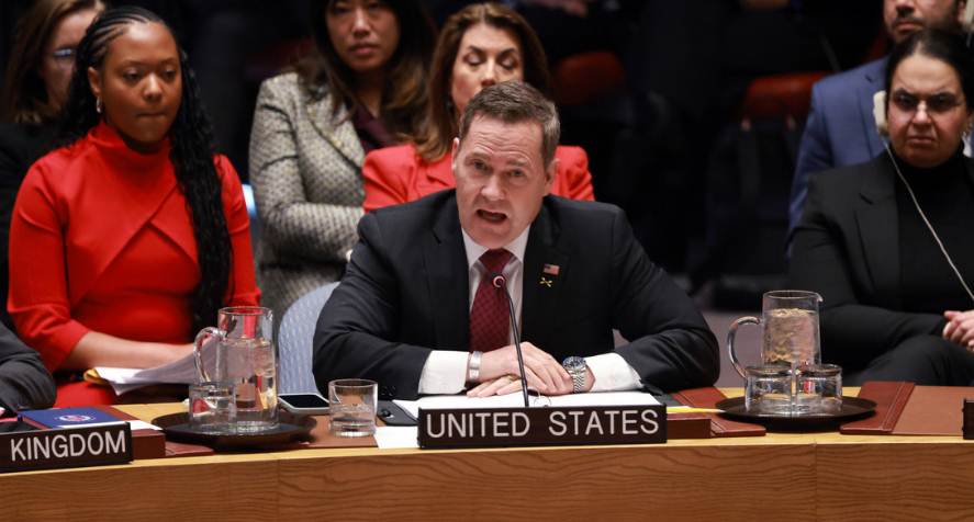 Embajador de EE.UU. critica duramente a la ONU y la califica de “ridícula” declaraciones de Mike Waltz