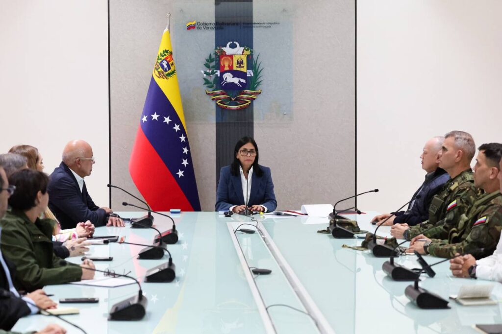 Delcy Rodríguez ratifica que Nicolás Maduro es el único presidente legítimo de Venezuela presidente legítimo