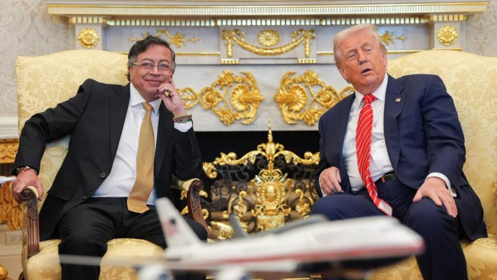 Trump y Petro se reúnen en la Casa Blanca para discutir agenda sobre seguridad regional Cumbre Trump y Petro