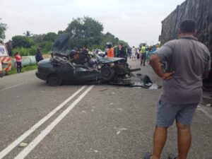 accidente en la Lara-Zulia