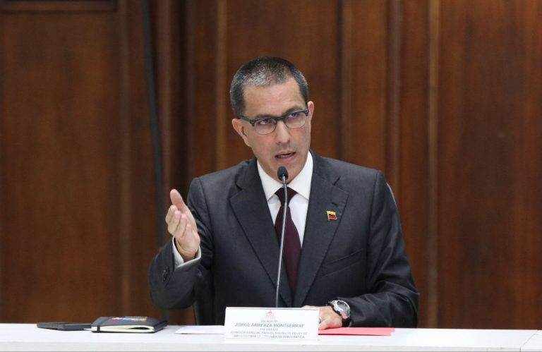 Jorge Arreaza confirma que la justicia militar para oficiales detenidos actuará bajo jurisdicción especial justicia militar para oficiales detenidos