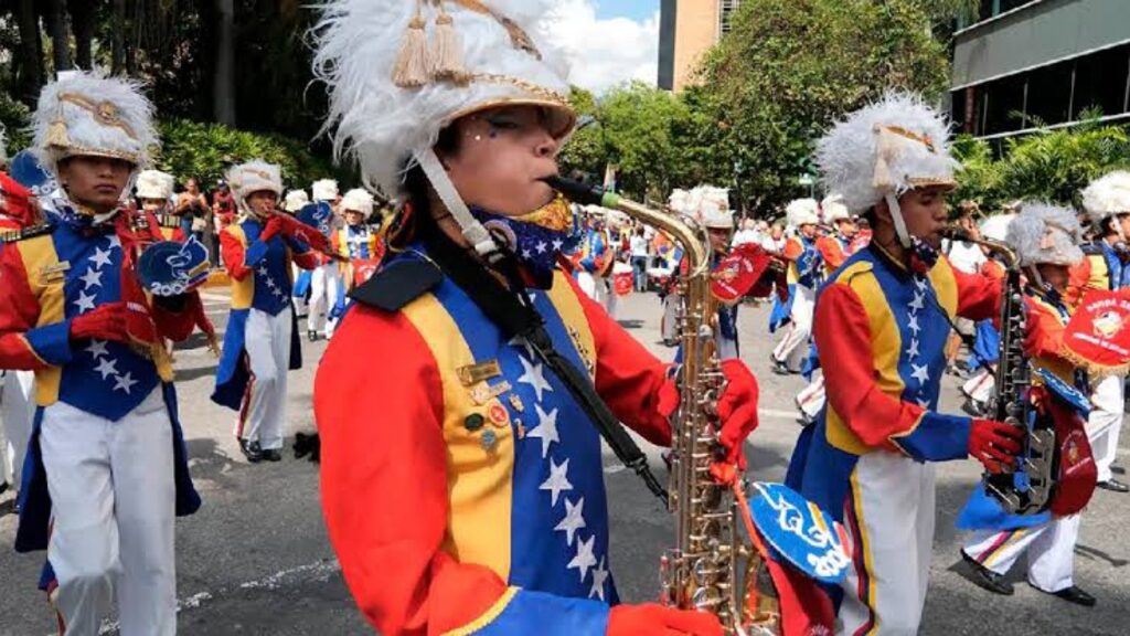 Récord Guinness Banda de marcha