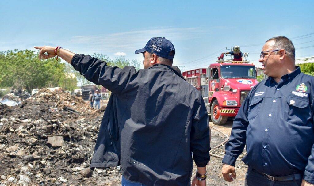 Bomberos de San Francisco lograron sofocar peligroso incendio en IMASUR San Francisco incendio en IMASUR San Francisco