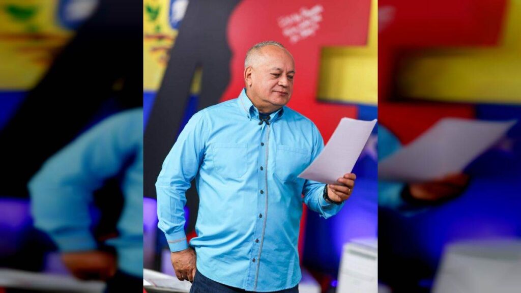 Diosdado Cabello denuncia red de lavado mediante rifas en redes sociales riferos en plataformas digitales