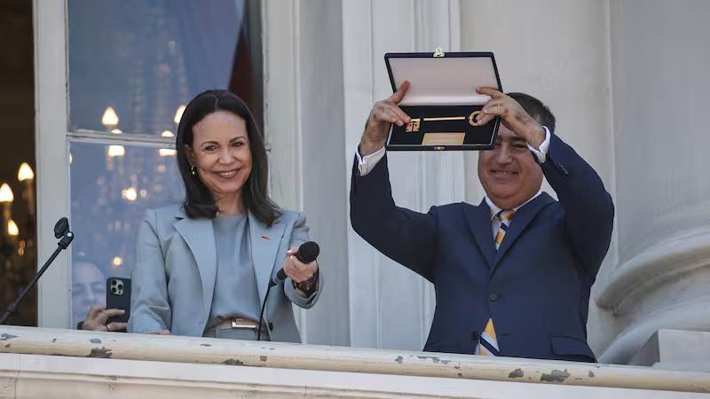 María Corina Machado en Chile: así fue el reconocimiento recibido en Santiago María Corina Machado en Chile