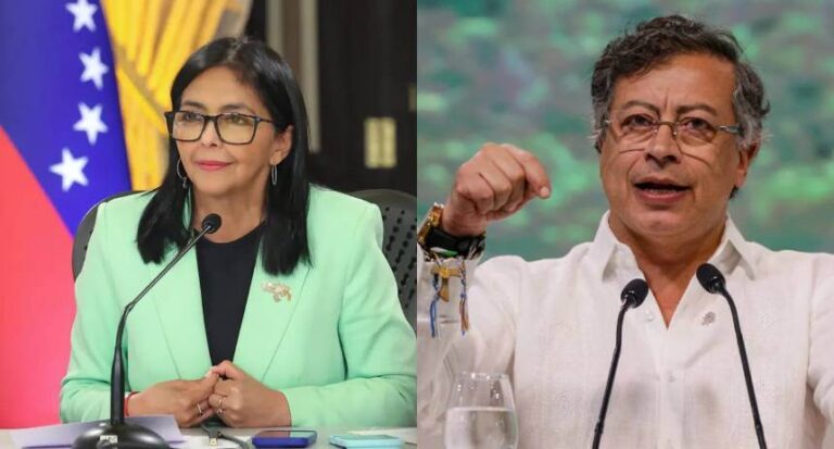 reunión entre Rodríguez y Petro