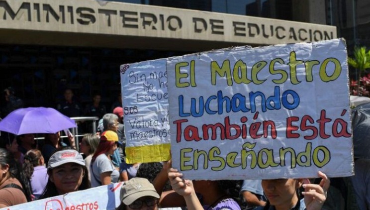 Gremio docente exige al gobierno mesa de diálogo ante la crisis salarial contrato colectivo docente