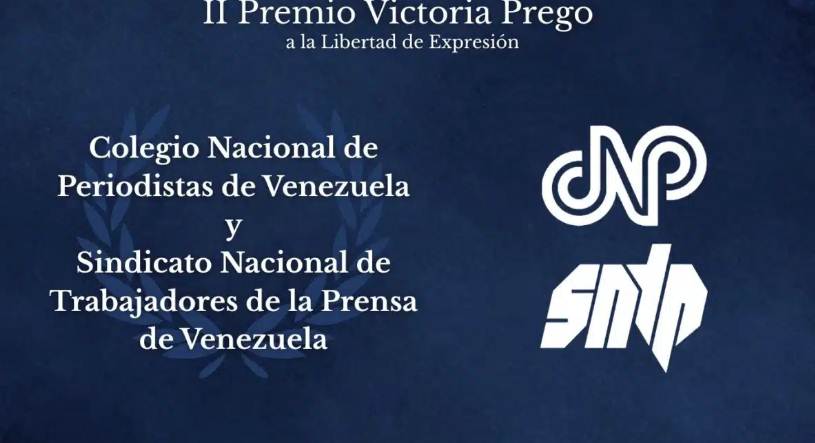 Histórico reconocimiento: otorgan Premio Victoria Prego a gremios de prensa venezolanos Periodismo libre en Venezuela