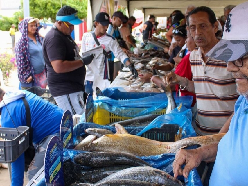 Exitoso despliegue de la Feria del Pescado en la Curva de Molina feria del pescado