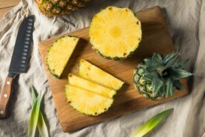 piña para bajar de peso