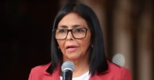 sanciones contra Delcy Rodríguez