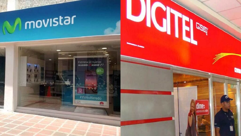 tarifas de Digitel y Movistar