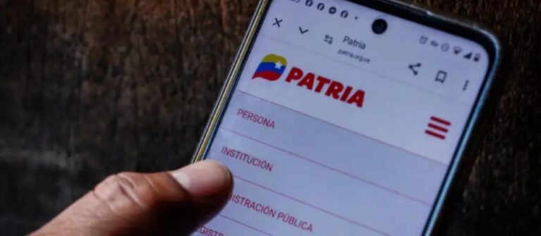 Sistema Patria en Venezuela