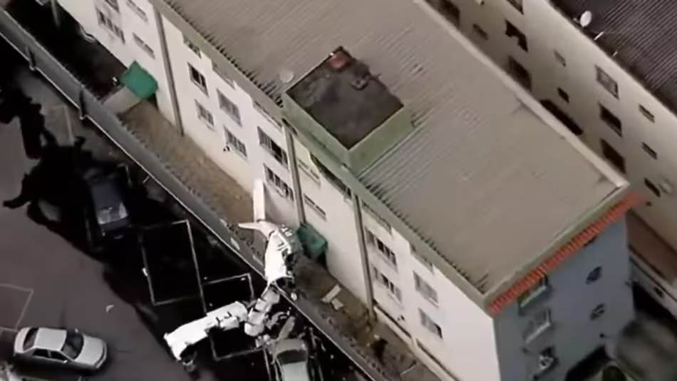 Pánico en Brasil: Avioneta se estrella contra edificio en Belo Horizonte accidente aéreo en Belo Horizonte