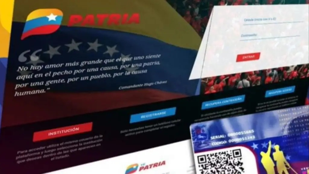 Plataforma Patria activa nueva consulta para usuarios este 21 de mayo sistema patria encuesta