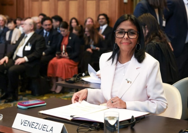 Delcy Rodríguez defiende la independencia frente a recientes comentarios de Donald Trump soberanía nacional
