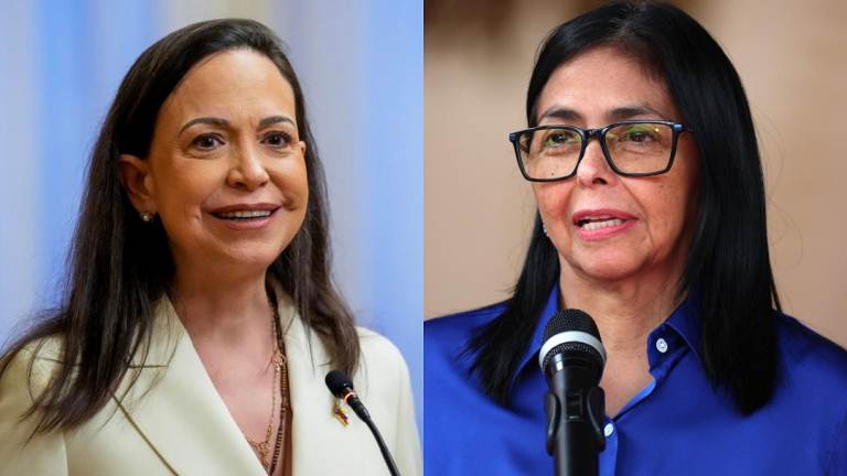 Gobierno desmiente supuesta reunión entre Delcy Rodríguez y María Corina Machado en Turquía Delcy Rodríguez Maria Corina