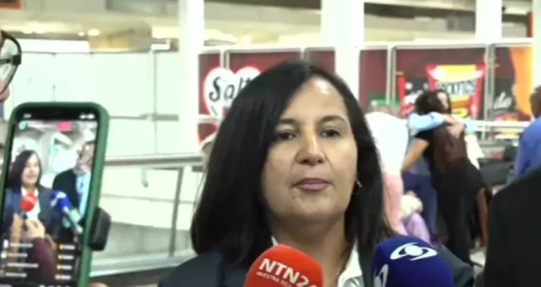Lo primero que dijo Dinorah Figuera tras su llegada a Venezuela Dinorah Figuera regresa