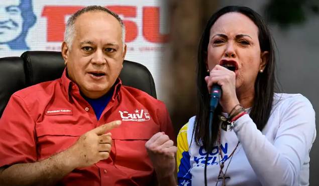 Cabello descarta negociación con María Corina Machado en Venezuela negociación con María Corina Machado