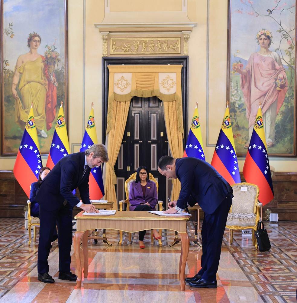 Venezuela consolida el nuevo acuerdo de Pdvsa y Repsol en materia energética acuerdo de Pdvsa y Repsol