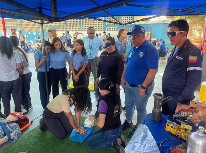¡Cultura preventiva! Más de 850 jóvenes se capacitaron en seguridad y primeros auxilios cultura preventiva en escuelas