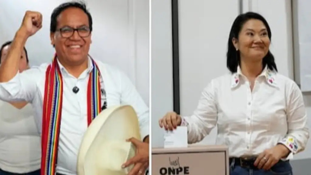 Así van las elecciones en Perú tras el conteo del 98% de las actas elecciones en perú